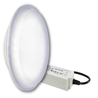 Lampara lumiplus dc par56 v2 blanca